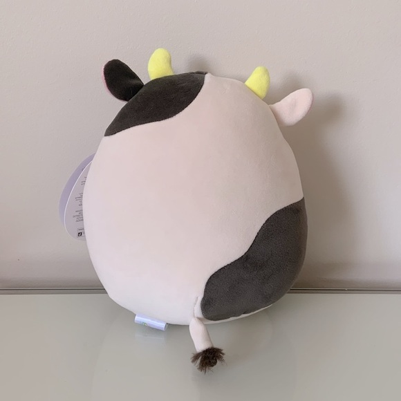 Conner the cow NWT Squishmallow 8in Plush flower cow plushy stuffed animal - Picture 2 of 8